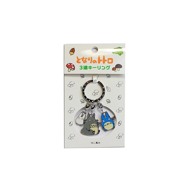 My Neighbor Totoro Key Chain, 3 Row Totoro JH-11