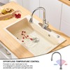 GAGALIFE Chrome Kitchen Faucet with Pull Down Sprayer - High