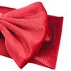 Koolgil Baby Girl's 7'' Soft Big Bowknot Velvet Headband Toddler