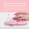 Wireless Mouse and Keyboard, Cute Cat Keyboard Mouse Combo for