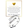 DIOWUS I F♡cking Love You Ring For Women, Hope Rings