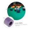 WOONEKY Pool Cue Necessity Billiard Cue Tip Pool Stick Tip