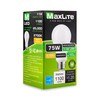 MaxLite E11A19DLED27/G8 11W LED A19 Bulb, White Finish, LED Light