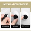 Merdege 16 PCS Car Door Shock Absorber Protector,Sound Insulation and