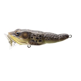 Livetarget Frog Popper Tan Brown, 2.5"