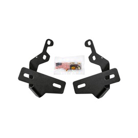 Dual Ditch Light Brackets for The 2022-2024 Toyota Tundra 3rd Gen | Mount (2) up to 4” LED Pod Lights on Each Side | Hood Hinge Mounted | Made in The USA | Rago Fabrication
