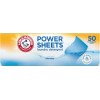 Arm & Hammer Power Sheets Laundry Detergent, Fresh Linen 50Ct,