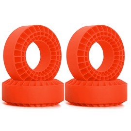 REDSPIDER Silicone Rubber 1.9 tire Inserts，Light Weight Waterproof Soft and Highly Elastic Inner Filler，for 1/10 RC Crawler Car 1.9 Crawler Tires Upgrade. (Red)