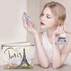 Fantastic Eiffel Tower Paris Makeup Bag, Romantic France Cosmetic Bag,