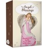 Angel Blessings Cross Figurine - Girl, 6-1/4" High, 13162