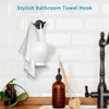 FILTA Bathroom Towel Hooks, Oil Rubbed Bronze Robe & Towel