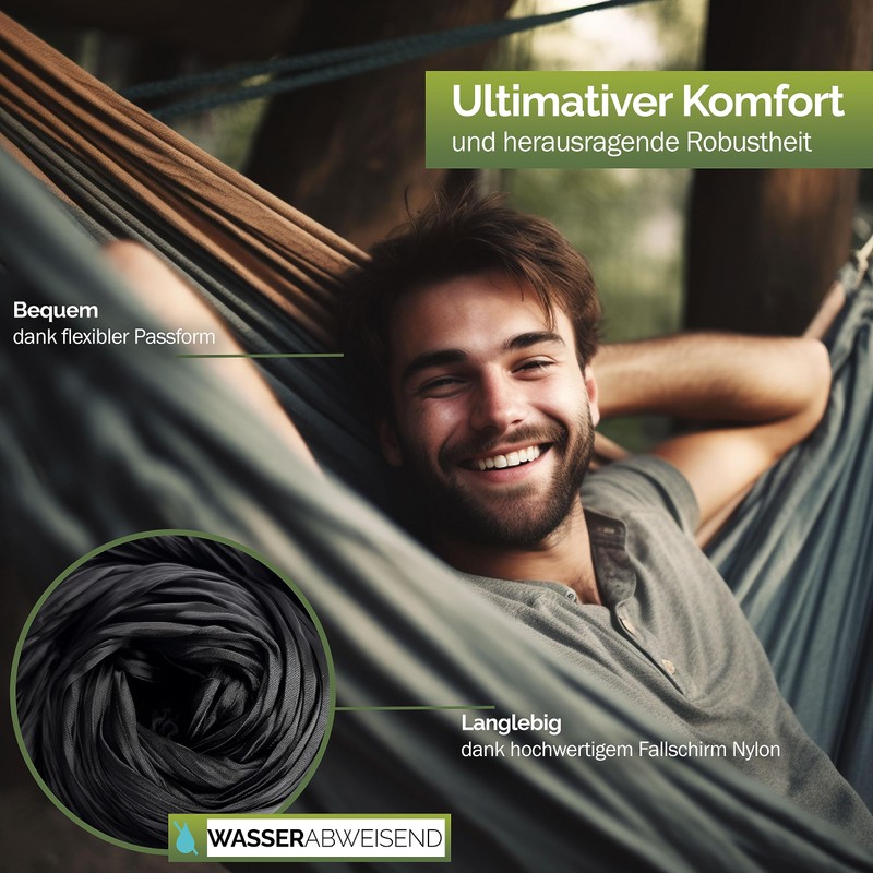 Hammock Camping - Ultralight Outdoor Hammock, Perfect Camping Gifts, Camping