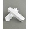 funifiti 5 Pack Matte White Kitchen Cabinet Handles 3.8 Inch(96mm)