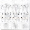 HUHOLE Pegboard Hooks - 20PC - Black Powder Coated -