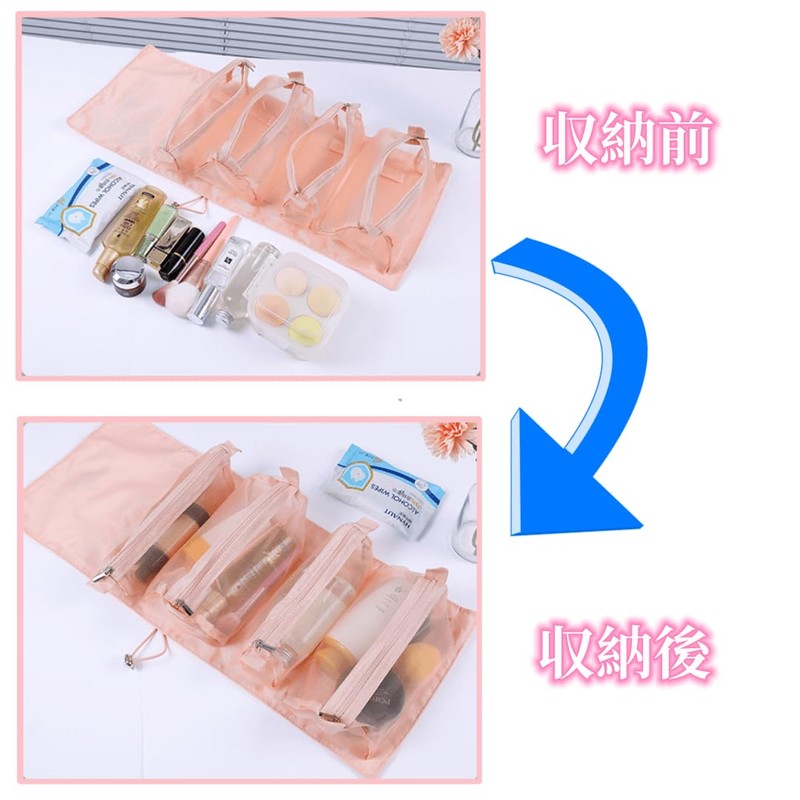 YOGOTI Makeup Pouch, Travel Pouch, Cosmetic Pouch, Toiletry Bag, Storage