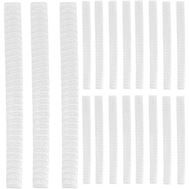 Healeved 60 Fundas Flexibles Para Brochas De Maquillaje Malla Protectora Para Cepillos Cosméticos Cubierta Extensible Para Protección Y Transporte Seguro De Brochas En Viajes