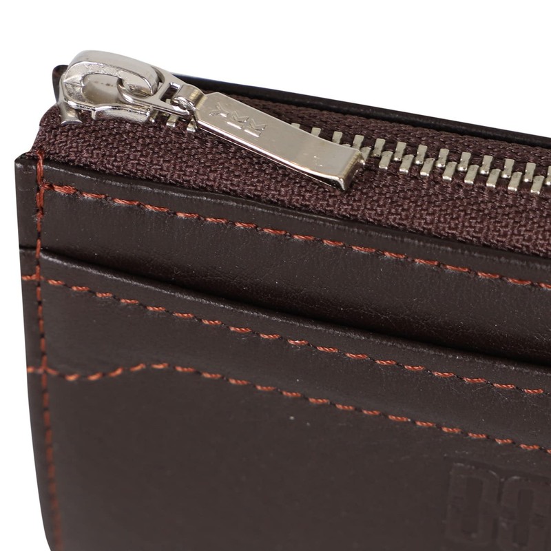 DAKS COIN CASE DP20760 Men's L-shaped Zipper, Wallet, Coin Purse,