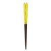 Aoba Chopsticks Natural Wood, Candy Ball Thread, Yellow, 9.1 inches