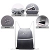 WANDF Gym Bag, Knapsack, Sports Bag, Waterproof, Large Capacity, Drawstring