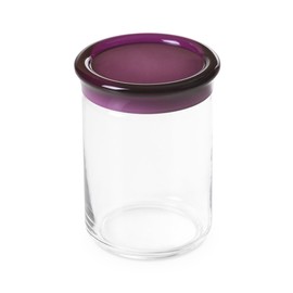 Omada Trendy 1 lliter jar in Glass Size 15,5 cm Tall Trendy line by Omadadesign, Purple