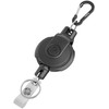 pullther Retractable Key Ring - 360° Rotatable, Durable Extendable Carabiner