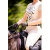 Roeckl Sports Mannheim Riding Gloves, Leisure Summer Gloves, Anthracite Mélange