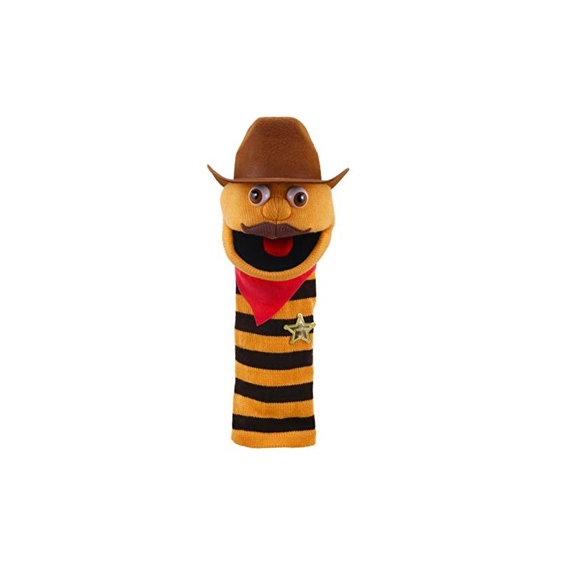 The Puppet Company - Sockette - Cowboy Hand Puppet