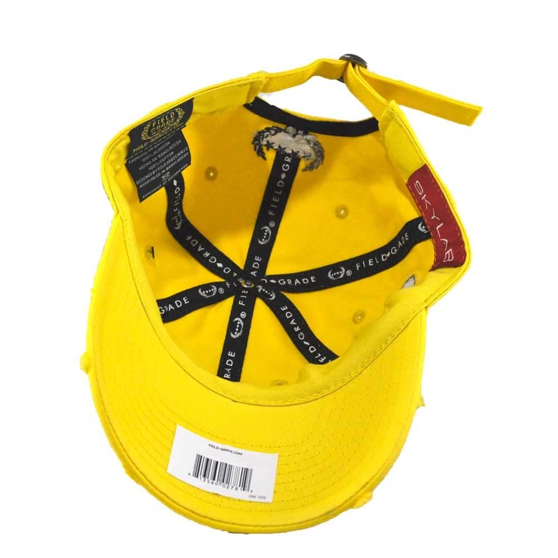 FIELD GRADE Skylab NASA Hat Special Edition Patch (Yellow Distressed)