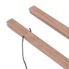 Magnetic Poster Frame Hanger DIY Reusable Black Walnut Magnet Poster