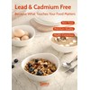 Sweese 18 oz Medium White Porcelain Bowls - Set of