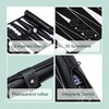 Relaxdays Backgammon Travel Game Roll Up with Accessories Playing Field