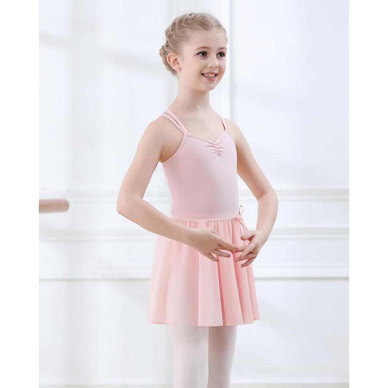 FONLAM Girl Ballet Leotard Dress Ballet Skirt Dance Gymnastics Leotard