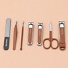 7-Piece Manicure Nail Clipper Set with Case – Portable Nail