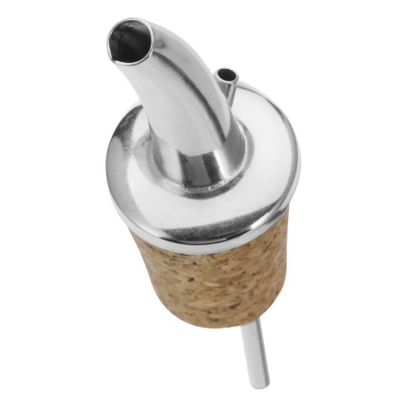 Westmark 12 spirits/oil pourers for bottles, extra short, with trachea,