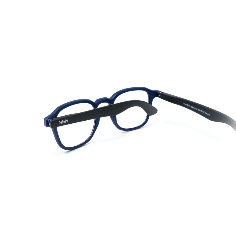 Gian Marco Venturi Unisex Modena Lesebrille, Blau-Schwarz, One Size