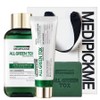 Medi Pick Me All Green Tox Blemish Cica Traces 3 Piece Set (Cleansing Bar + Toner + Cream) Suitable for use on acne skin Cica Tea Tree BHA / 메디픽미 올그린톡스 블레미쉬 시카 흔적 3종세트 (클렌징바+토너+크림) 여드름피부 사용 적합 시카 티트리 BHA