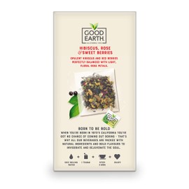 Good Earth Sensorials Hibiscus, Rose & Sweet Berries Herbal Tea 15 ct Box