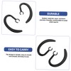 BIUDECO 2sets Ergonomic Ear Hook Clip Rubber Headphones Ear Hooks