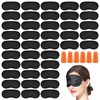 WZYTEU Pack of 40 Polyester Sleeping Masks, Sleeping Mask with