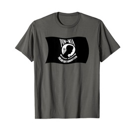 POW MIA Flag Prisoner of War Missing In Action Vietnam Iraq T-Shirt