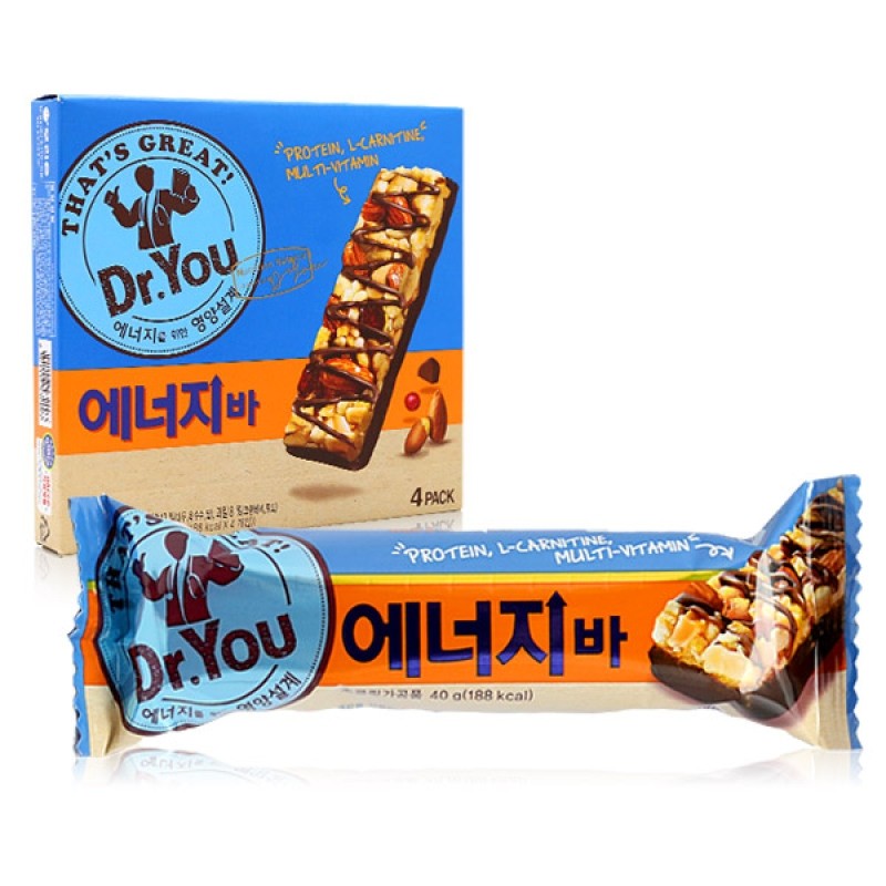 Dr. You Energy Bar 40g x 4 _Nutritious Snack Calorie