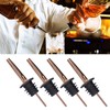 10Pcs Liquor Pourer Stainless Steel Wine Pourer Stopper Bar Tool