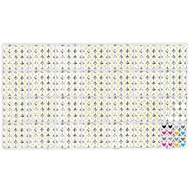 YMSDZHL Alphabet Beads A-Z 1300Pcs Letter Beads, Acrylic 4x7mm Round Letter Beads Kits,Black Digit and Colorful Smile Beads for Bracelets Necklaces DIY Jewelry Making (Golden)