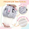 Kilofly kilofly 4pc Waterproof Reusable Bath Hat Kids Fun Cartoon
