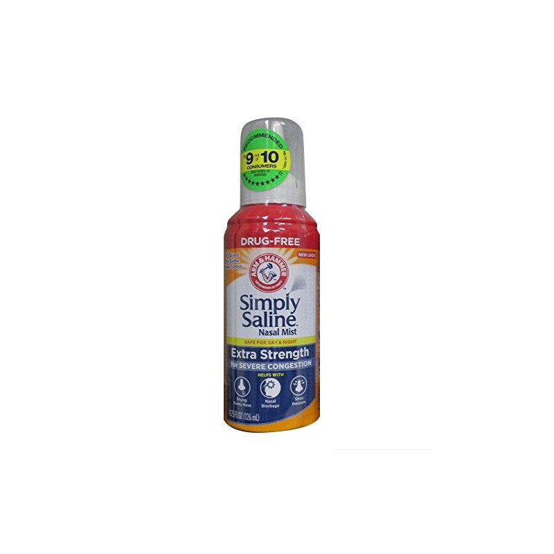 ARM & Hammer Simply Saline Extra Strength, Severe Congestion, 4.25