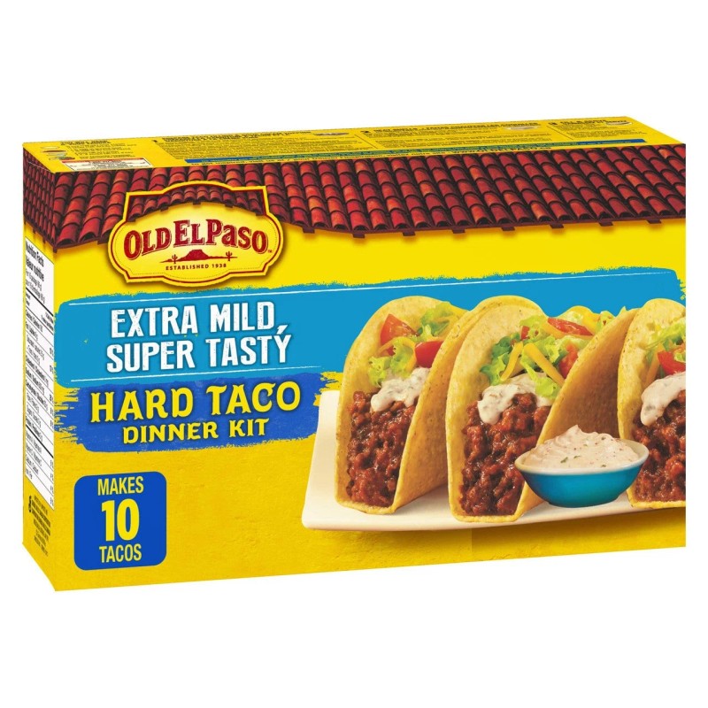 General Mills Old El Paso Hard Taco Extra Mild Super