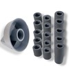 DL-pro 5 x Universal Rotary Knob Set, Diameter 42 mm,