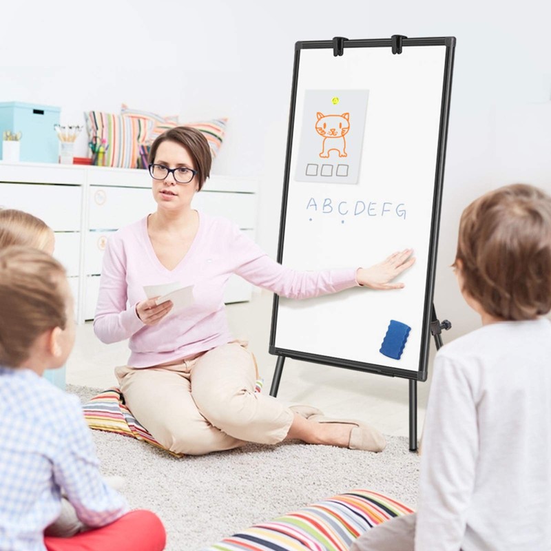 Easel Whiteboard - Magnetic Portable Dry Erase Easel Board 36