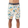 O'NEILL Men's 20 Inch Tropical Print Boardshorts - Quick Dry