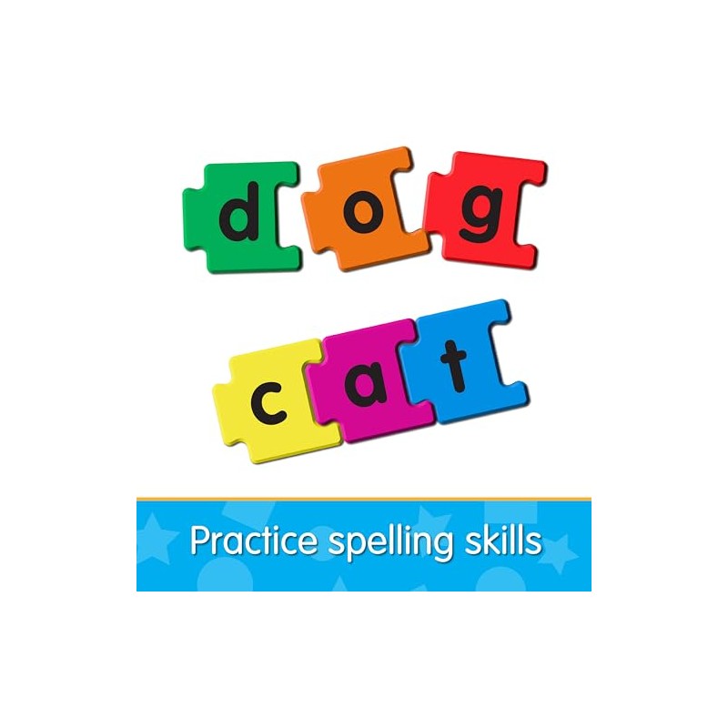 The Learning Journey Magnetic Linking Letters | Set of 40